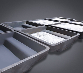 Standard Ingot Mold Sow Mold For Metallurgy Industry Aluminum Ingot Mold